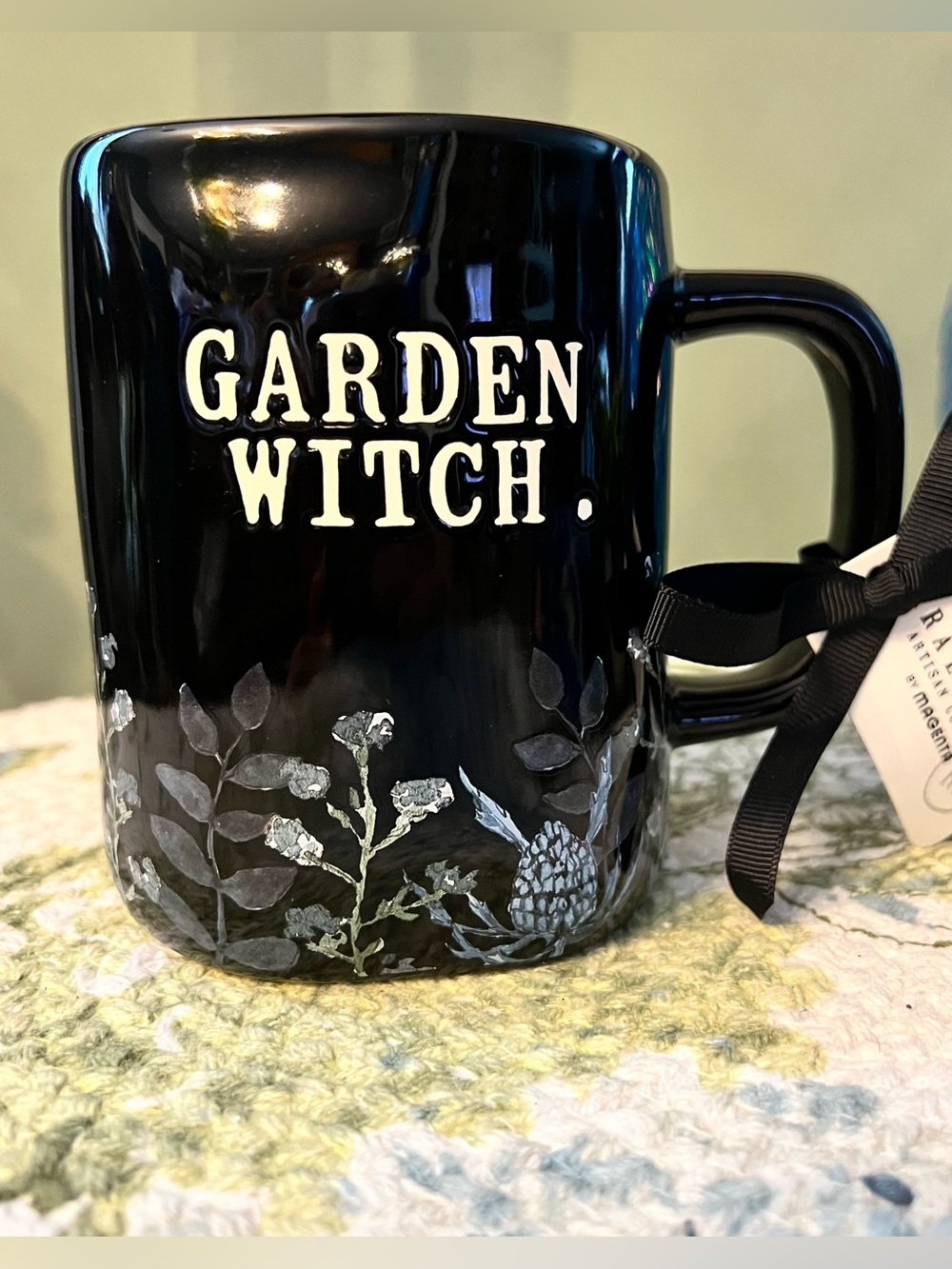 Rae Dunn Garden Witch Mug